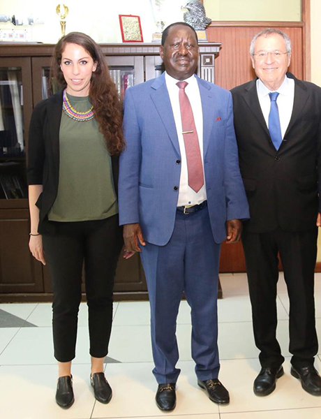 04 04 2019 Galilee Institute Top Management Met With Rt Hon Raila Odinga Former Prime Minister Of Kenya News Galilee Institute