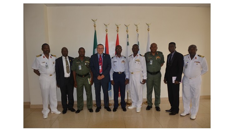 Dr. Joseph Shevel visit to the Nigerian Defence Intelligence Agency (DIA)