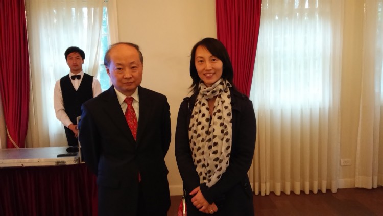 China's new Ambassador to Israel met GIMI Representative