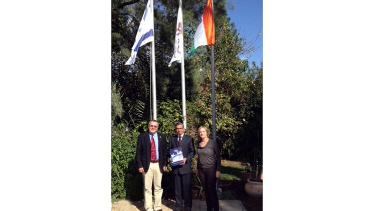 Visit from HE Jaideep Sarkar, Ambassador of India to Israel