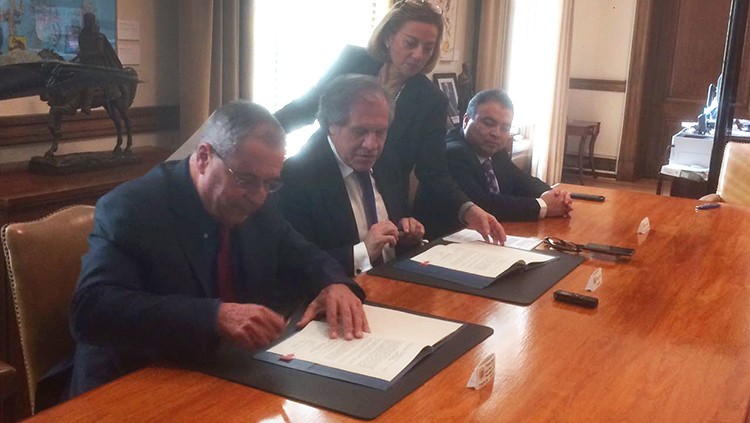 New Agreement of Cooperation signed in Washington DC between OAS and GIMI