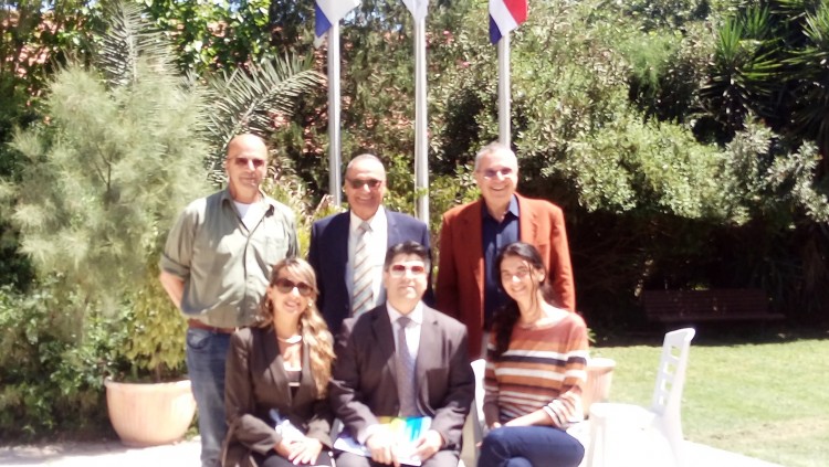 El Embajador de Costa Rica en Israel visito  el Instituto Internacional de Gestión Galilee