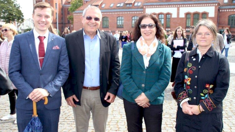 Dr. Joseph Shevel's visit to the Baltic States