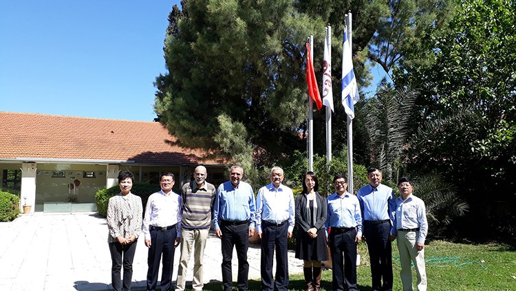 Visite de la société des prisons de Shanghai au Galilee International Management Institute