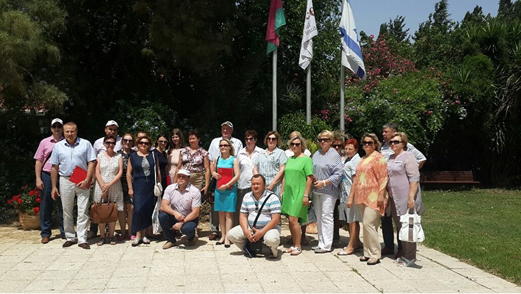 Des spécialistes financiers de la République de Biélorussie en visite au Galilee Institute