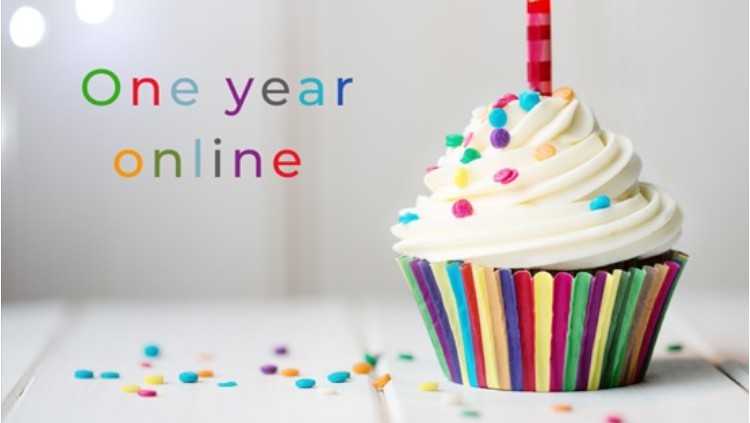 One Year Online - Thanks for trusting us