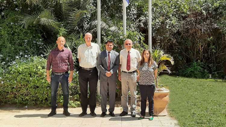 L'ambassadeur du sri lanka visite l'institut galilee