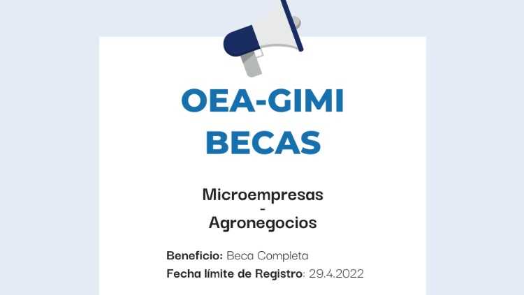 OAE - GIMI becas COMPLETAS