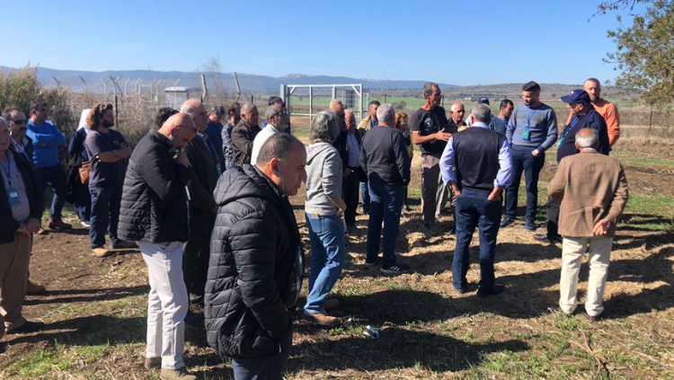 Joint study tour for Palestinian and Israeli farmers and agronomists