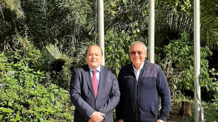 L'ambassadeur du Kazakhstan en Israël rend visite au Galilee Institute