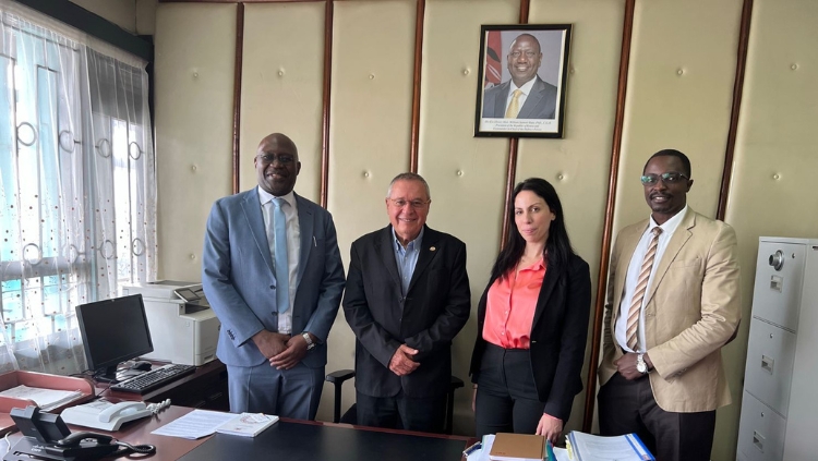 Meeting with the Ministry of Health in Kenya